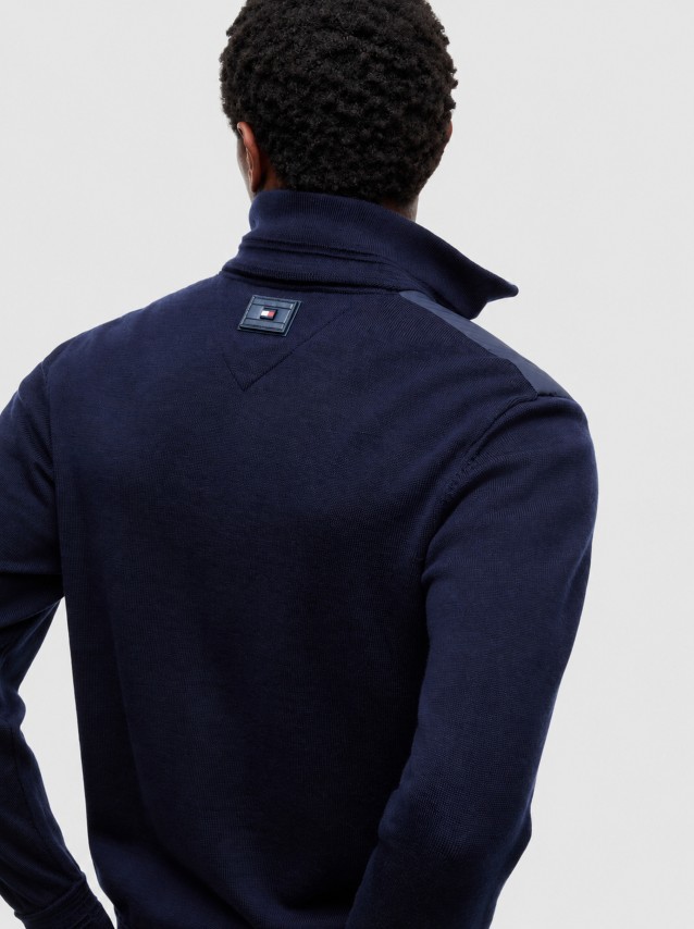 Casaco Tommy Hilfiger Homem Ny Mixed Media Otw