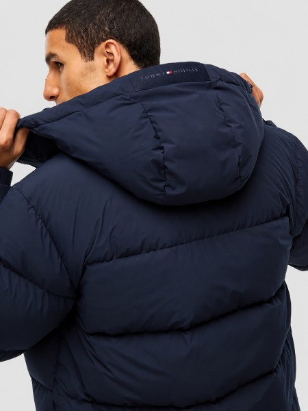 Casaco Tommy Hilfiger Homem Down Hooded Puffer Jkt Casaco Tommy Hilfiger Homem Down Hooded Puffer Jkt