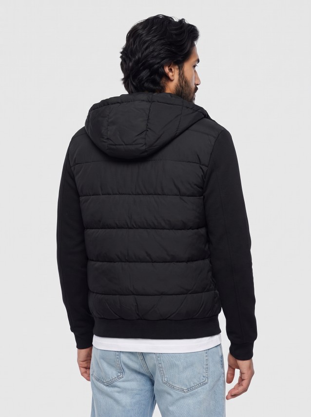 Casaco Antony Morato Homem Coat Slim Fit In Eco Padded Techno Fabric With Stretch Scuba Viscose Blen