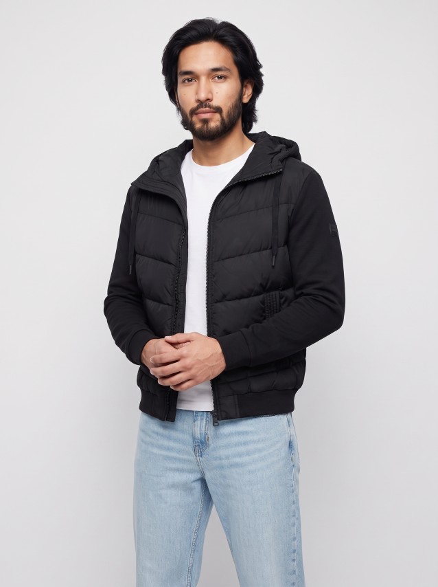 Casaco Antony Morato Homem Coat Slim Fit In Eco Padded Techno Fabric With Stretch Scuba Viscose Blen