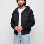 Casaco Antony Morato Homem Coat Slim Fit In Eco Padded Techno Fabric With Stretch Scuba Viscose Blen
