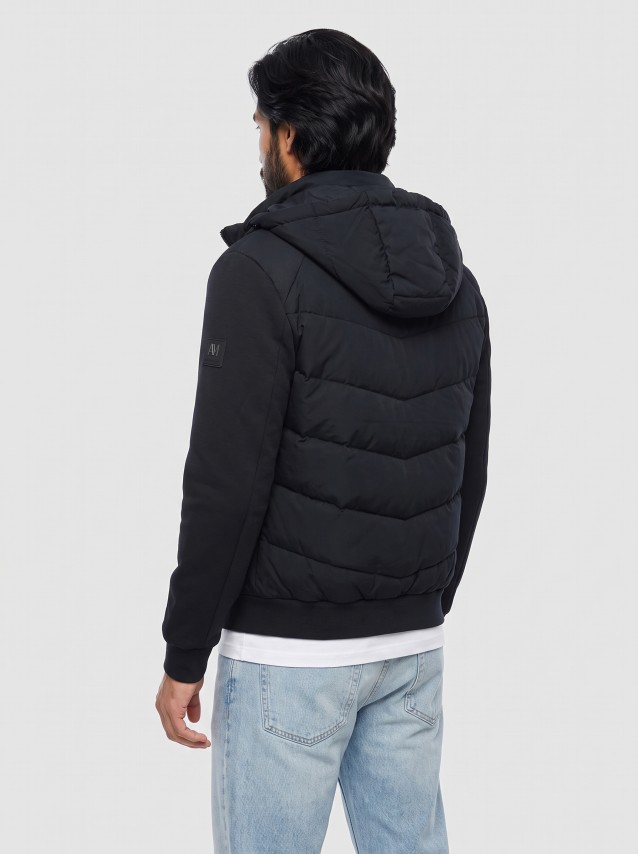 Casaco Antony Morato Homem Coat Slim Fit In Eco Padded Techno Fabric With Stretch Scuba Viscose Blen