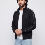 Casaco Antony Morato Homem Fleece Regular Fit  In Interlock Fabric With Plate On Heart And Pipinig I