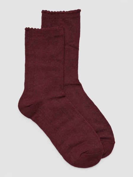 Meias Vero Moda Mulher Vmalia Pearl Sock Meias Vero Moda Mulher Vmalia Pearl Sock
