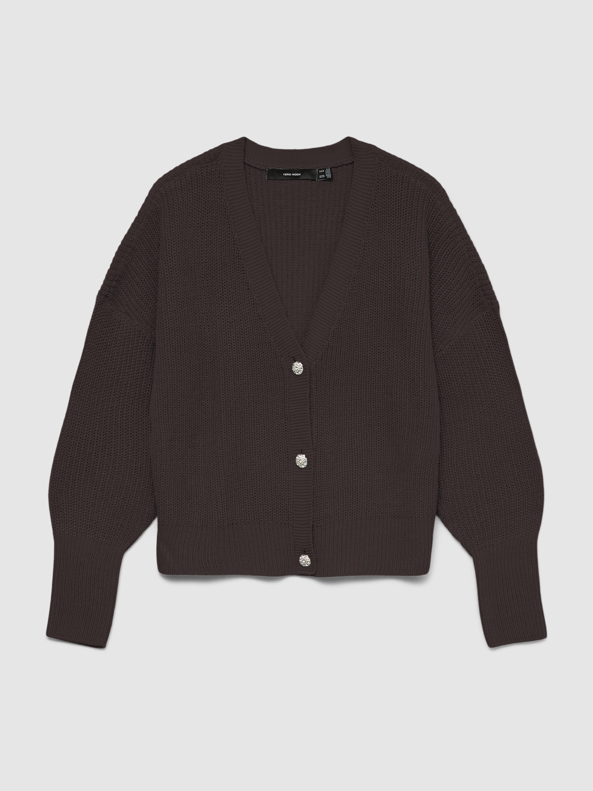 Casaco Vero Moda Mulher Vmlealight Ls V-Neck Jewel Cardigan Noos