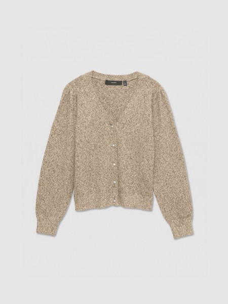 Casaco Vero Moda Mulher Vmdoffy Shine Ls V-Neck Cardigan Noos Lx Casaco Vero Moda Mulher Vmdoffy Shine Ls V-Neck Cardigan Noos Lx
