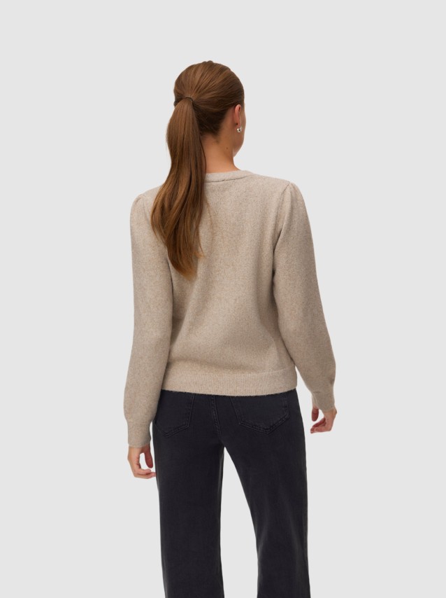 Casaco Vero Moda Mulher Vmdoffy Shine Ls V-Neck Cardigan Noos Lx