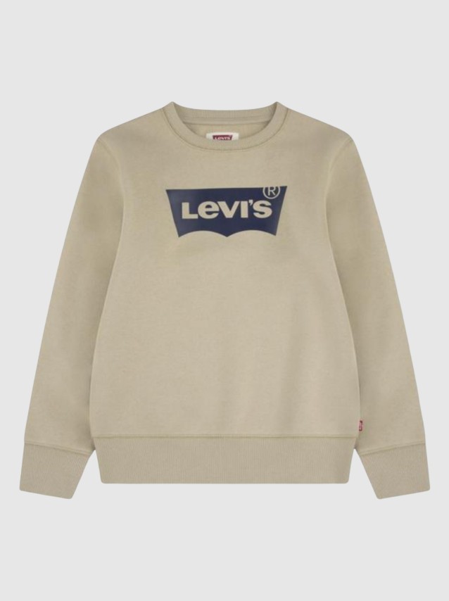 Sweatshirt Levis Menino Lvb Batwing Crewneck