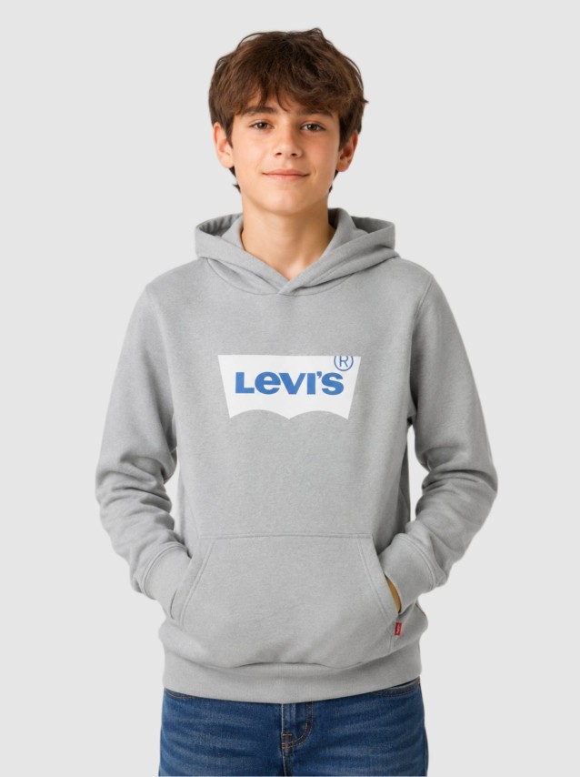 Sweatshirt Levis Menino Lvb Batwing Screenprint Hoodie
