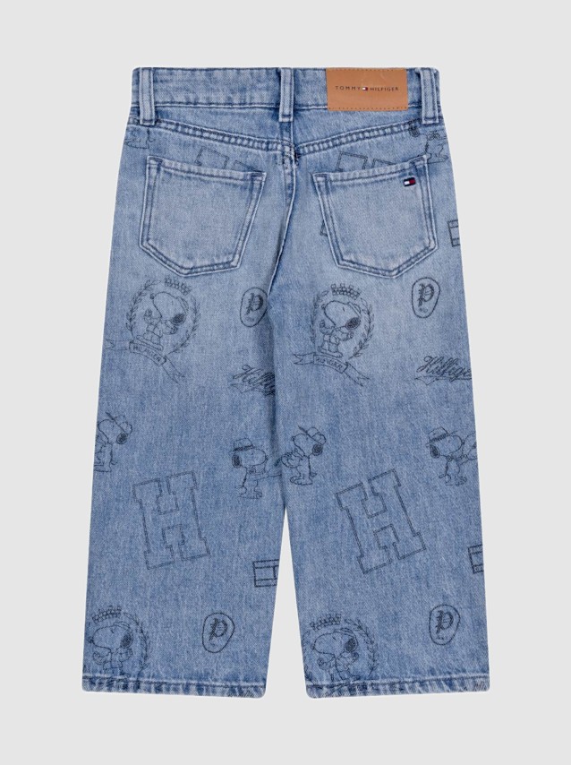 Jeans Tommy Hilfiger Menino Peanuts Baggy Jeans