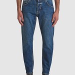 Jeans Antony Morato Homem  Henry Regular Ankle Lenght Fit In Ocean Blue Denim