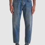 Jeans Antony Morato Homem  Doris Baggy Ankle Lenght Fit In Rigid Blue Denim