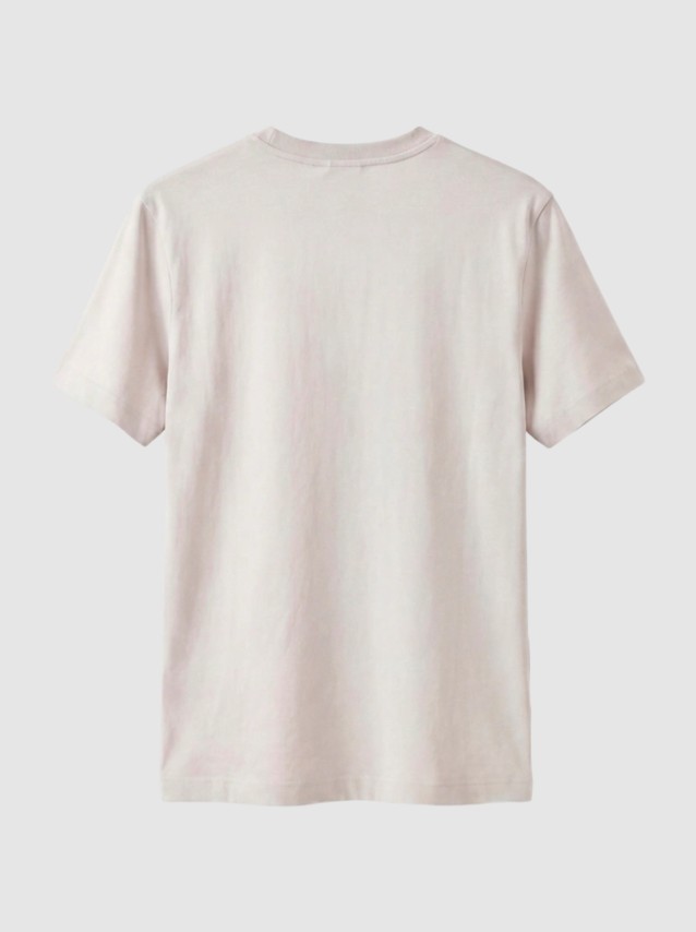 T-Shirt Antony Morato Homem  Regular  Fit In Jersey Cotton Fabric With  Print On Front