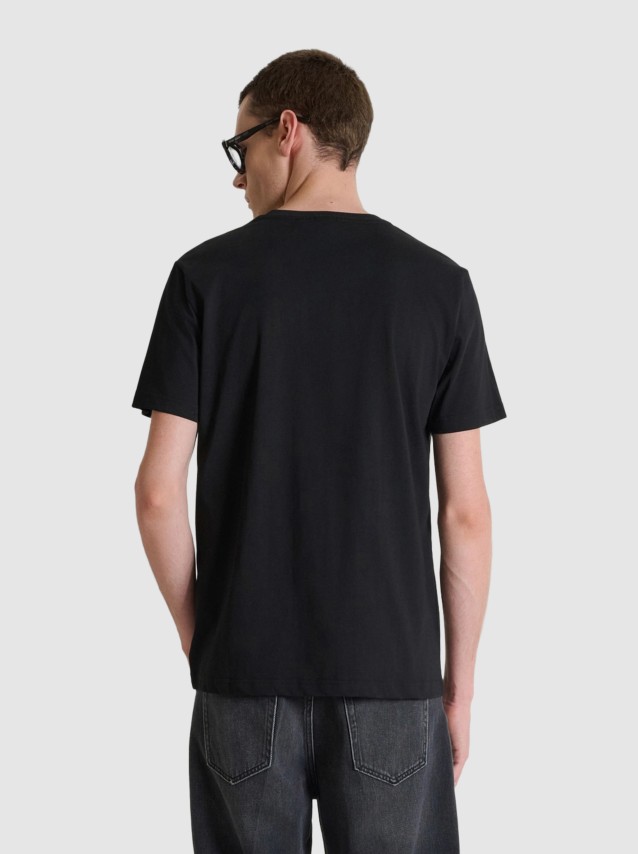 T-Shirt Antony Morato Homem Regular Fit In Jersey Cotton Fabric With Print On Front