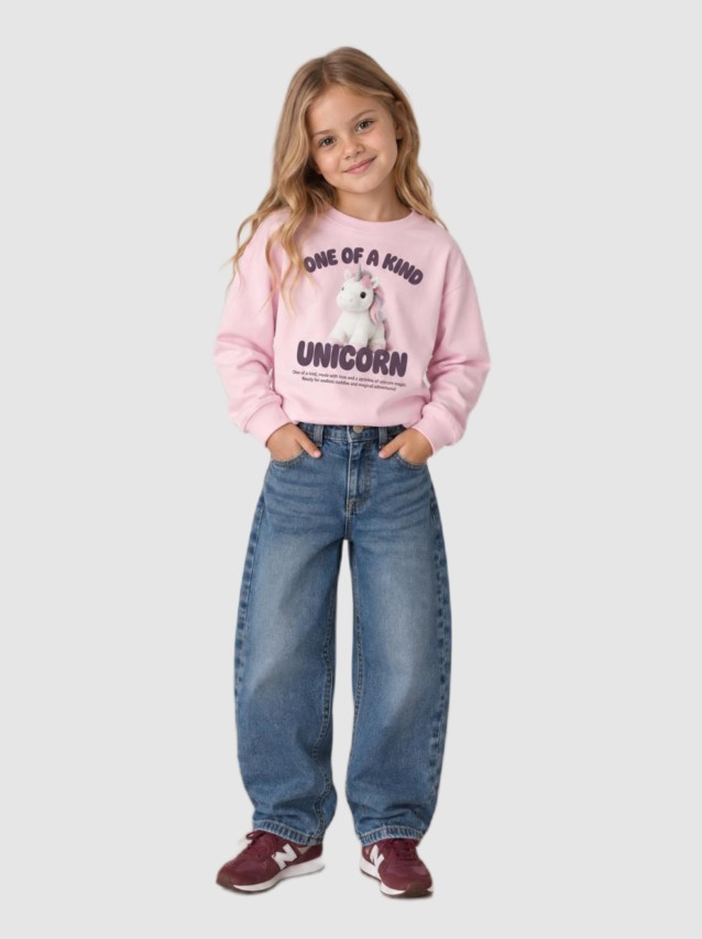 Jeans Name It Menina Nmfbella Barrel Jeans 3008-Bc Bf
