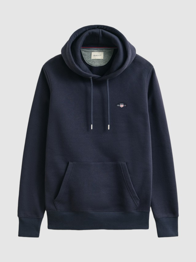 Sweatshirt Gant Homem Reg Shield Hoodie