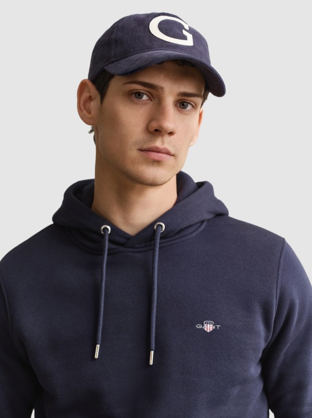 Sweatshirt Gant Homem Reg Shield Hoodie