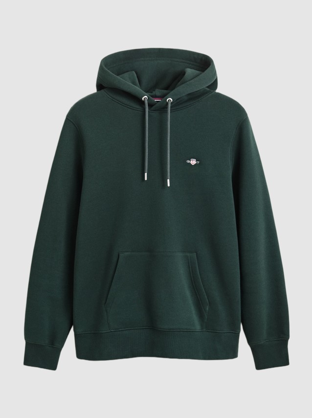 Sweatshirt Gant Homem Reg Shield Hoodie