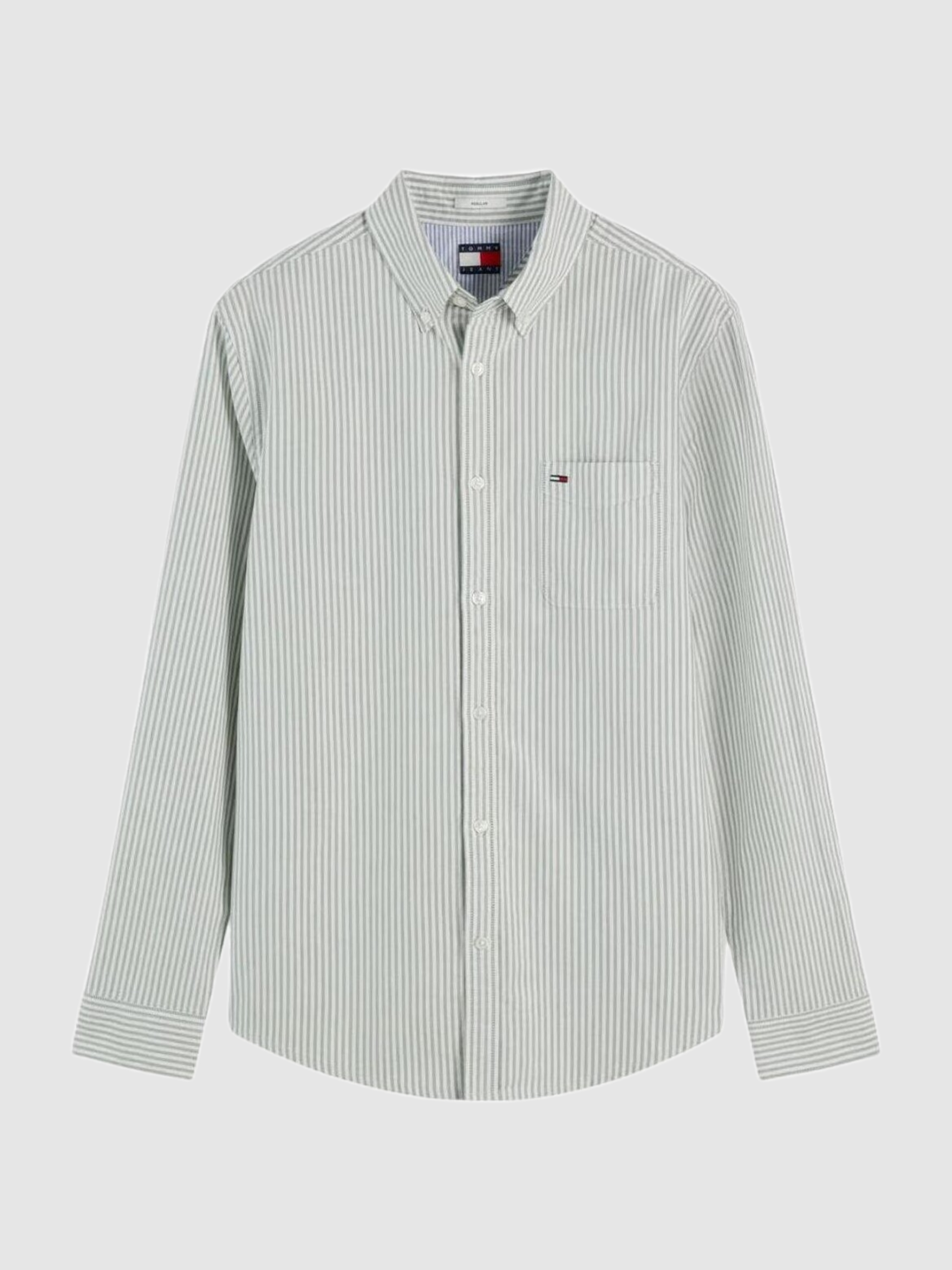 Camisa Tommy Jeans Homem Tjm Reg Stripe Oxford Shirt Ext