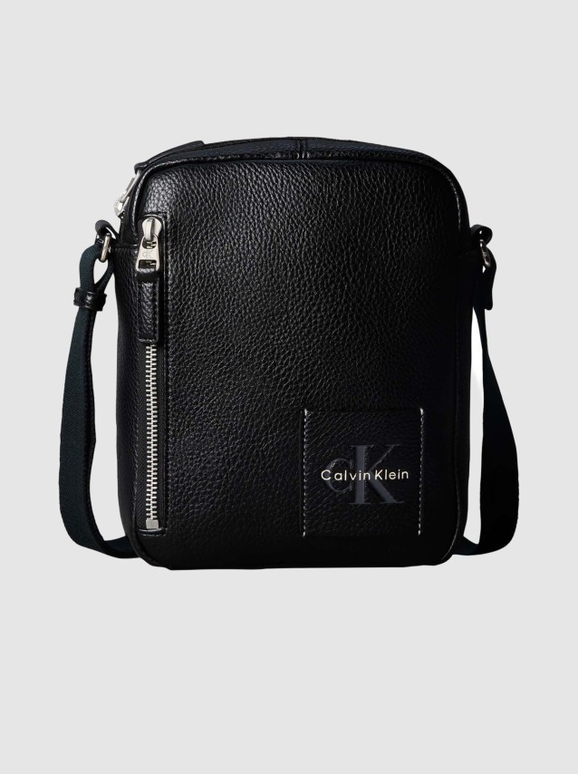 Mala Calvin Klein Homem Bold Pebble Simple Reporter