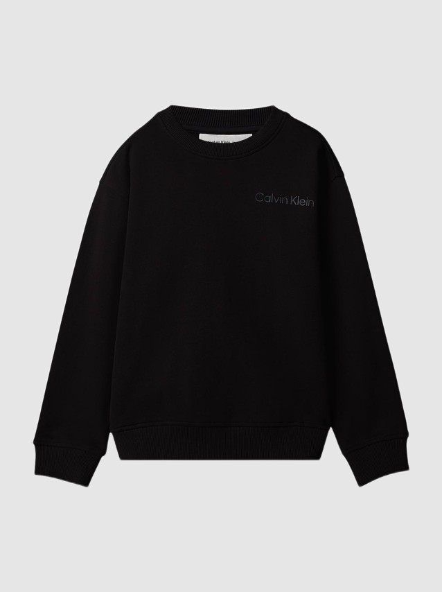 Sweatshirt Calvin Klein Menino Back Print Cn Sweatshirt