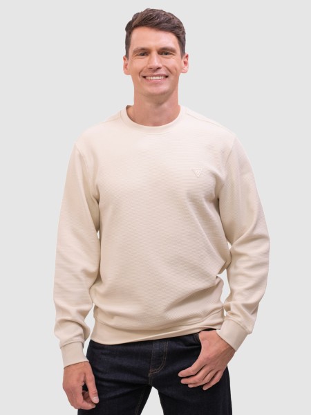Sweatshirt Guess Homem Cn Ls Textured Sweatshirt Sweatshirt Guess Homem Cn Ls Textured Sweatshirt