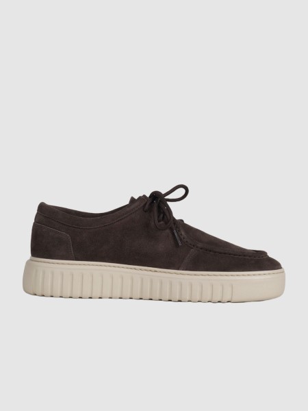 Sapato Antony Morato Homem Mocassino Allacciato Austin Suede In Camoscio Sapato Antony Morato Homem Mocassino Allacciato Austin Suede In Camoscio