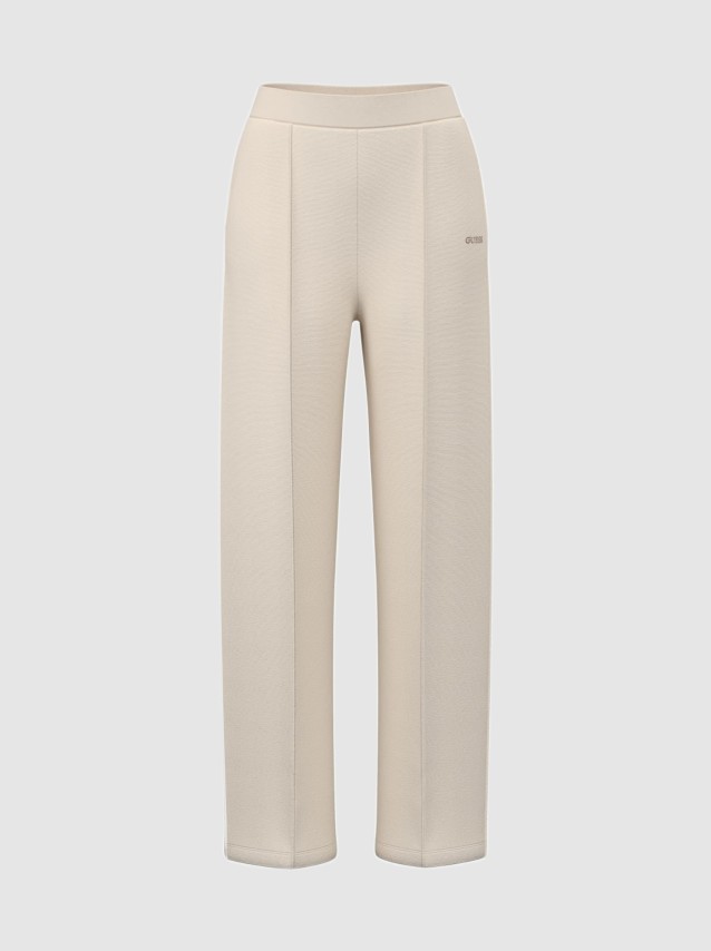 Calças Guess Mulher Sibilla Straight Leg Pant