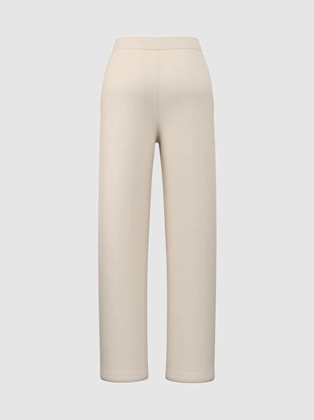 Calças Guess Mulher Sibilla Straight Leg Pant