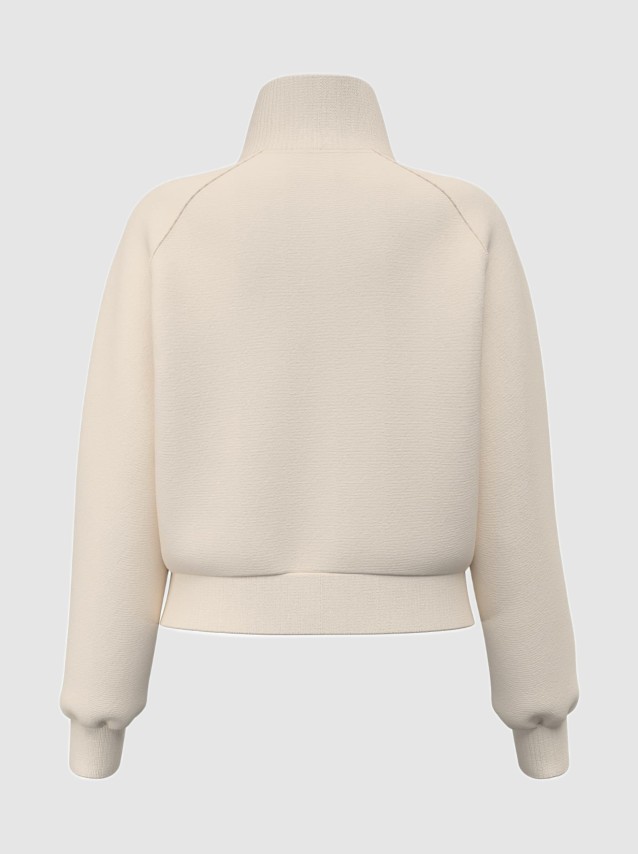 Casaco Guess Mulher Sibilla Full Zip Sweatshirt