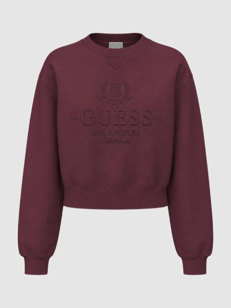 Camisola Guess Mulher Sibilla Crewneck Sweatshirt Camisola Guess Mulher Sibilla Crewneck Sweatshirt