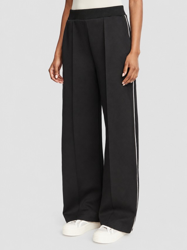 Calças Guess Mulher Sibilla Straight Leg Pant