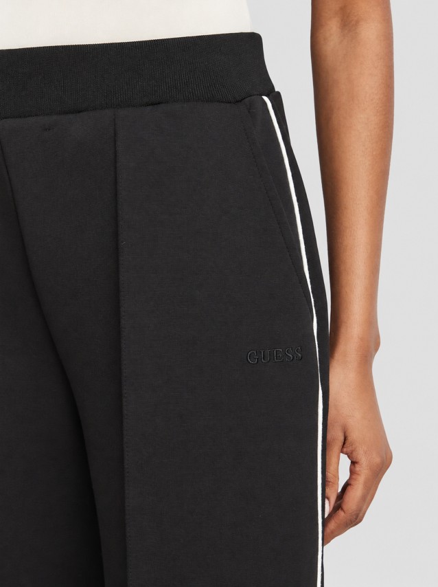 Cal�as Guess Mulher Sibilla Straight Leg Pant