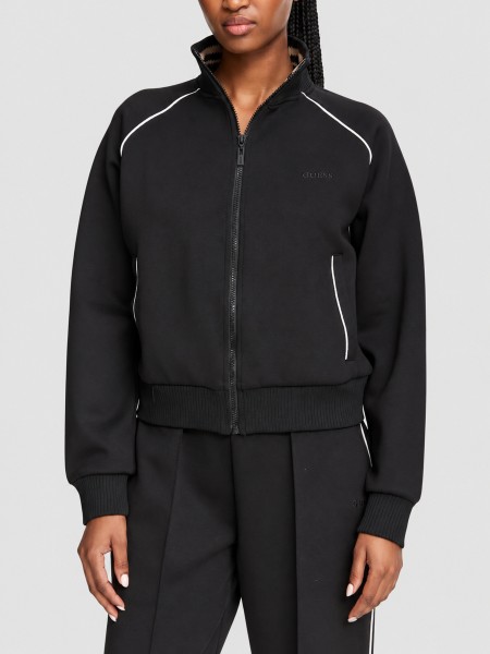 Casaco Guess Mulher Sibilla Full Zip Sweatshirt
