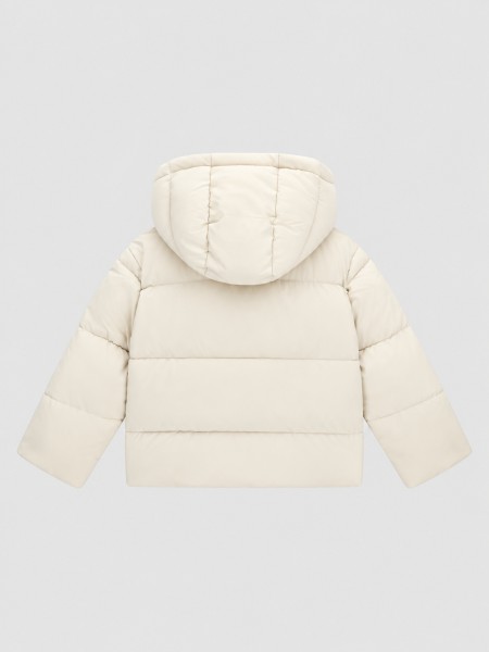 Kispo Guess Menina Hooded Ls Puffer