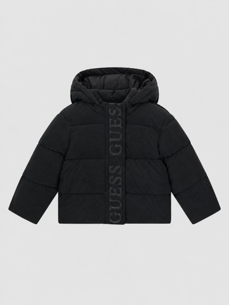 Kispo Guess Menina Hooded Ls Puffer