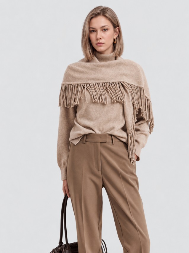 Cal�as Lion Of Porches Mulher Cal�a 5 Bolsos