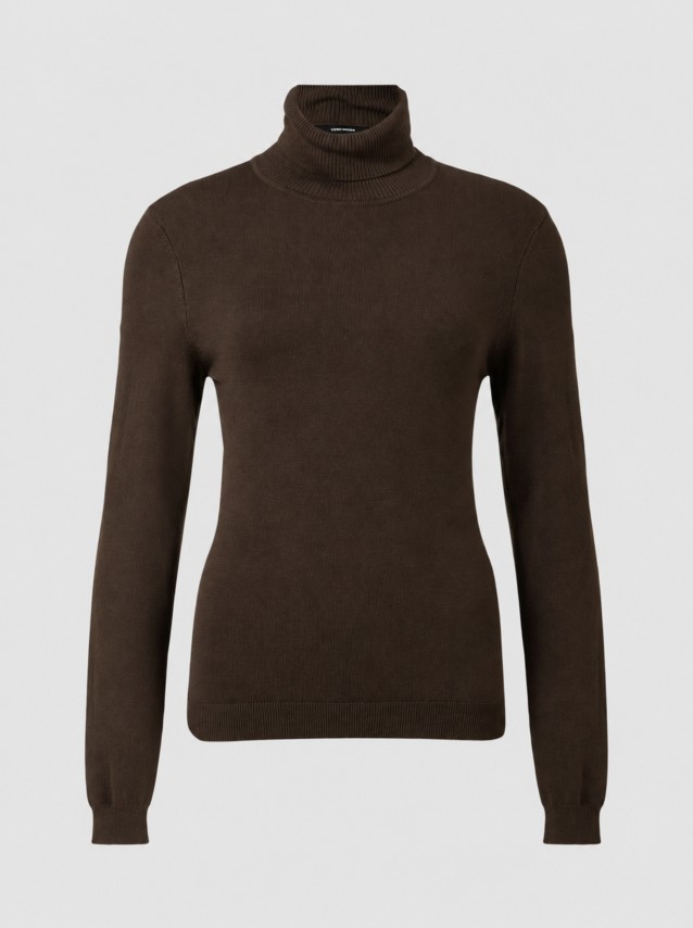Camisola Vero Moda Mulher Vmglory Ls Rollneck Blouse Ga Noos