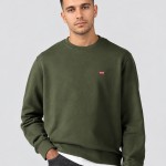 Sweatshirt Levis Homem 2Lse_Original Hm Crew Greens