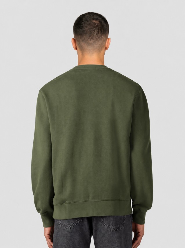 Sweatshirt Levis Homem 2Lse_Original Hm Crew Greens