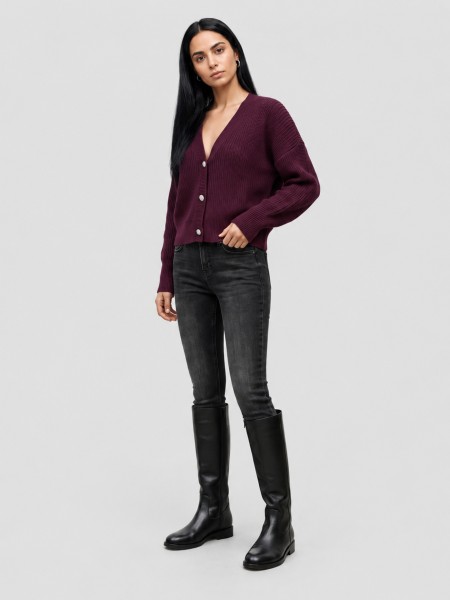 Casaco Vero Moda Mulher Vmlealight Ls V-Neck Jewel Cardigan Noos Casaco Vero Moda Mulher Vmlealight Ls V-Neck Jewel Cardigan Noos