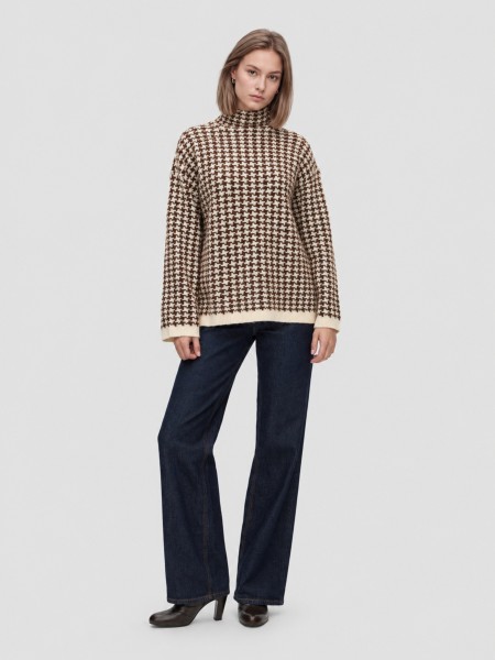 Camisola Vero Moda Mulher Vmcomo Ls Funnelneck Pullover Prm