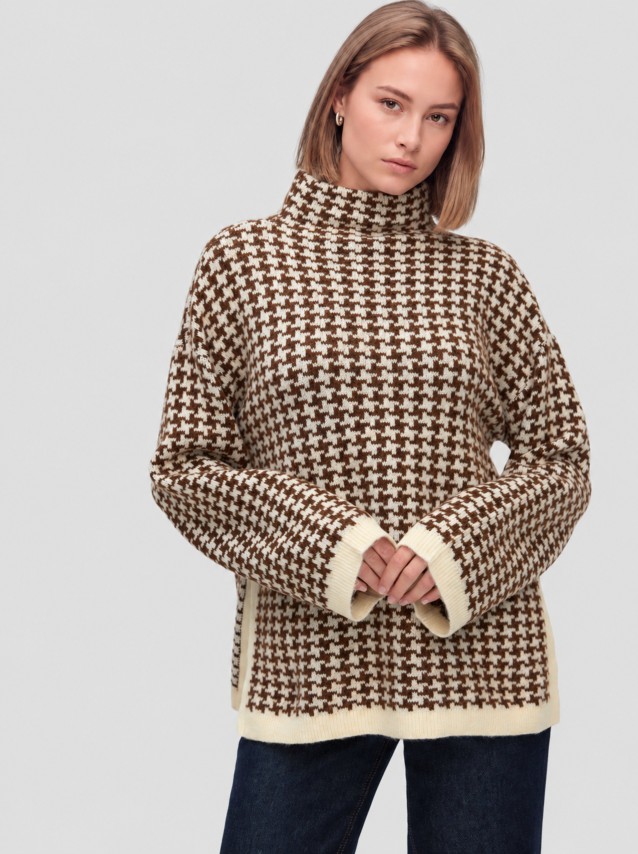 Camisola Vero Moda Mulher Vmcomo Ls Funnelneck Pullover Prm