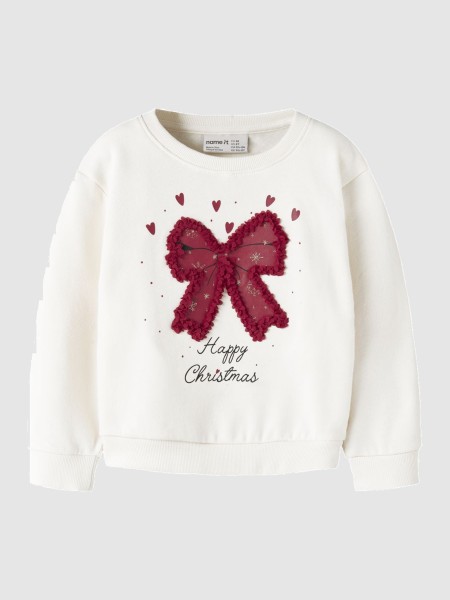Sweatshirt Name It Menina Nmfpolmax Ls Nreg Sweat Bru Box