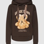Sweatshirt Only Mulher Onlricky L/s Hood Box Swt