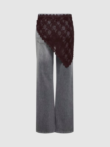 Lenço Only Mulher Onlsof Lace Scarf Wvn Ex Lenço Only Mulher Onlsof Lace Scarf Wvn Ex