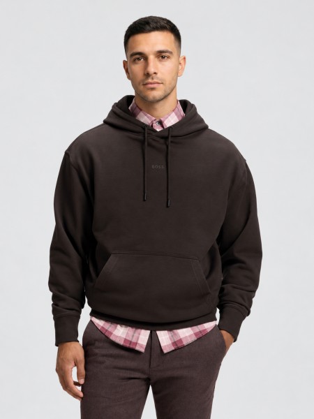 Sweatshirt Boss Homem Wesmallhood