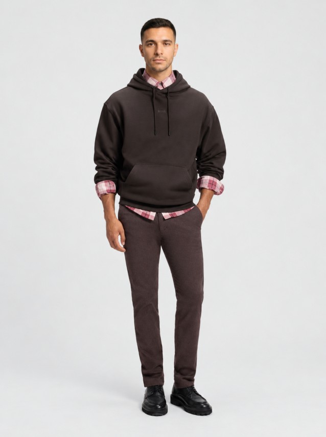 Sweatshirt Boss Homem Wesmallhood