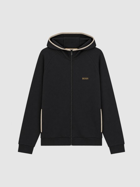 Casaco Boss Homem Sense Hooded Jacket Casaco Boss Homem Sense Hooded Jacket