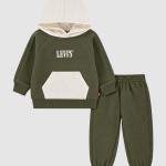 Conjunto 2 Pe�as Levis Menino Lvb Hoodie Jogger Set